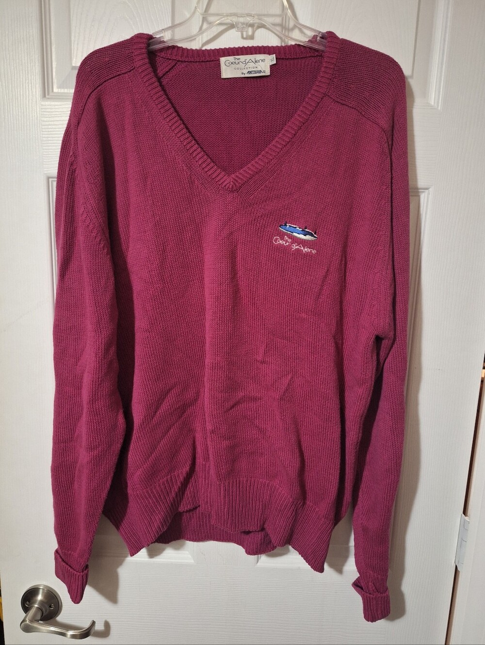 Vintage The Coeurd’ Alene By Antigua Sweater Size XL